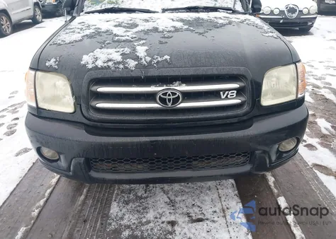2001 Toyota Sequoia Limited V8 из США, поврежденный, VIN 5TDBT48A11S019577